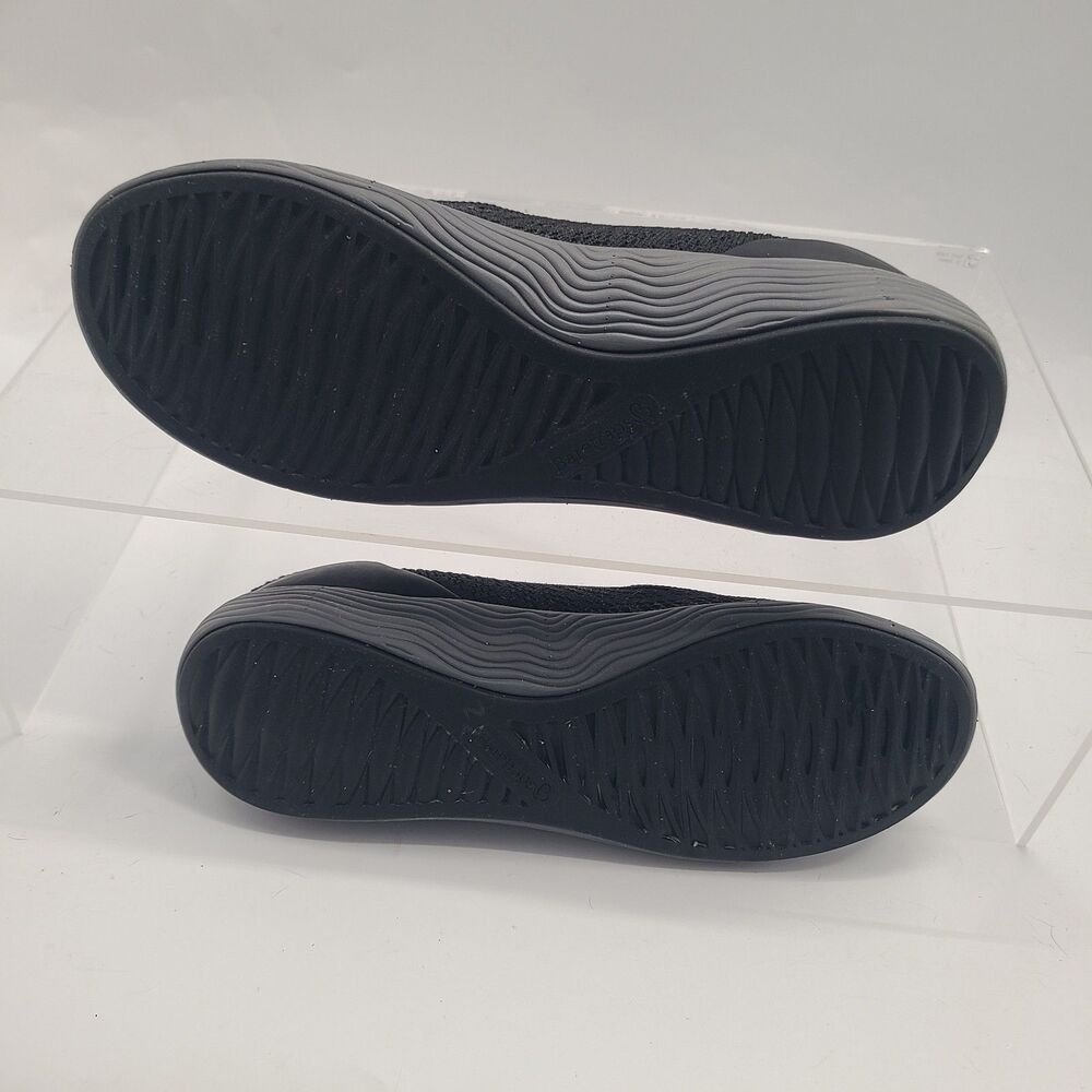 Bear Trap Lela Knit Slip On Shoes Womens Size 11 M Black Fabric - Picture 4 of 9